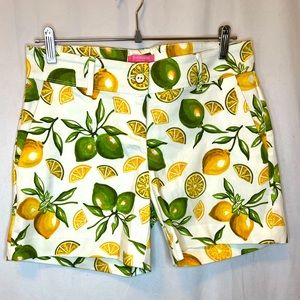 Isaac Mizrahi Lemon Shorts